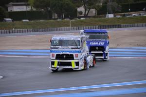 Trucks from MKR Technology got points in the French championship